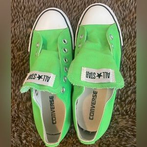 Converse Lime Green unisex Mens 6